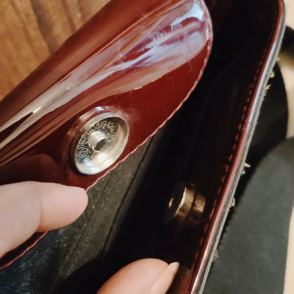 Satchel bag red solid sling bag... - Picture 9 of 17